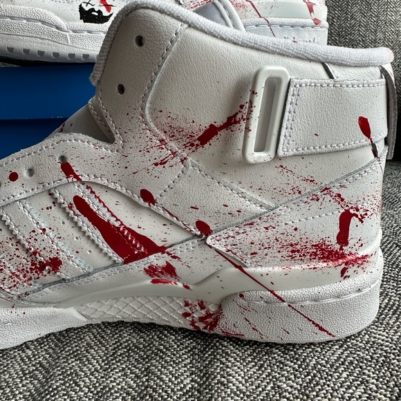 Adidas Originals X Hand Painted God Of War Shoes- US 9.5 & UK 9 - Picture 10 of 13